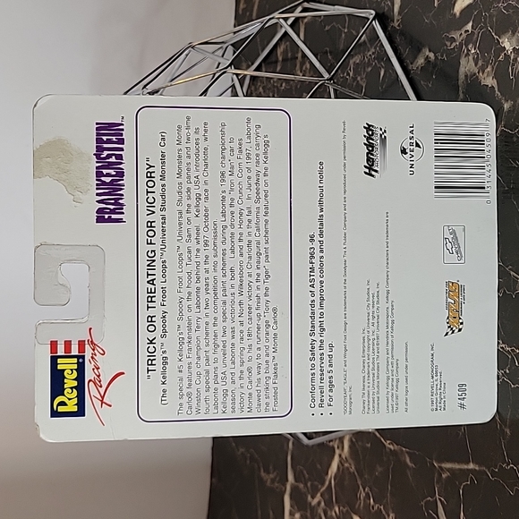Revell racing #5 kelloggs spooky froot loops frankenstein terry labonte die-cast - Picture 4 of 4
